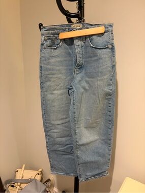 Madewell Light Blue Straight-Leg Jeans
